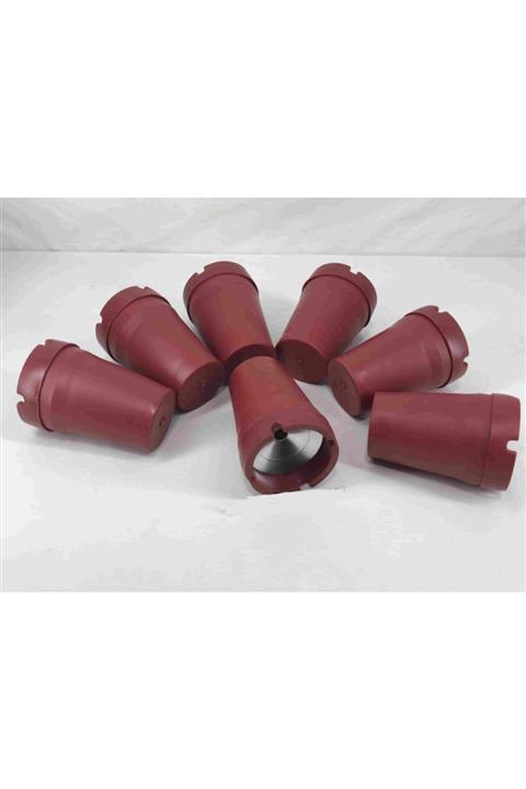 Kelepir Fırsatlar 7 Adet Kırmızı Koku Yapmayan Küllük Yanmaz Kırılmaz Sert Plastik