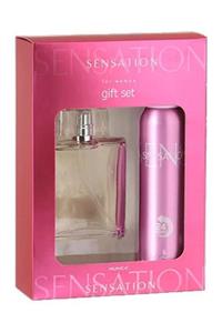 Carmina Sensation Edt 100 ml + Deodorant 150 ml - Kadın Parfüm Seti 8690973371331