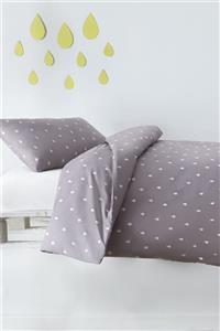 Hibboux Drops Bebek Nevresim Seti  Grey