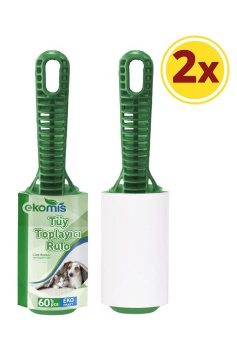 Ekomis Tüy Toplayıcı Rulo 60 Yaprak 2 Adet
