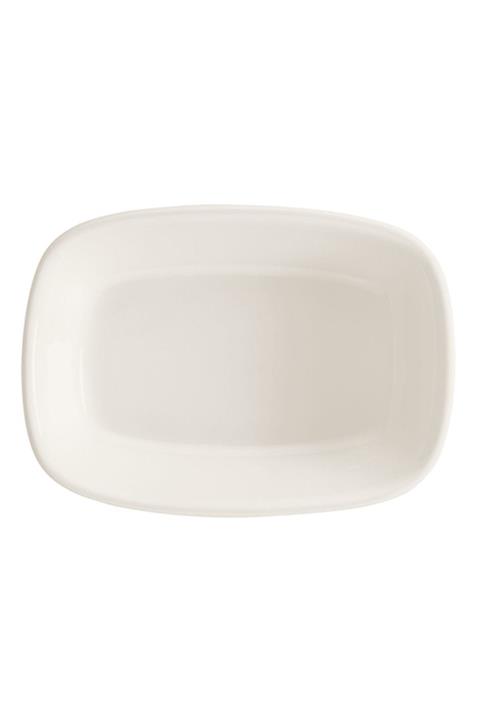 Bonna Porselen Bonna 6'lı Gourmet Dikdörtgen Kayık 12x8.5 Cm