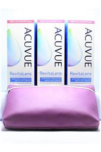 ACUVUE Revitalens Lens Solüsyonu 3 X 360ml Makyaj Çantası Hediyesiyle