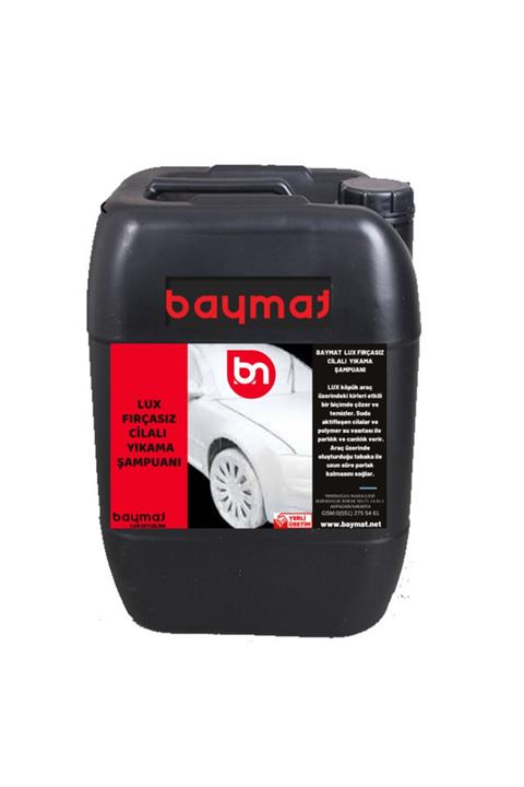 BAYMAT Lux Fırçasız Cilalı Yıkama Şampuanı 20 Lt