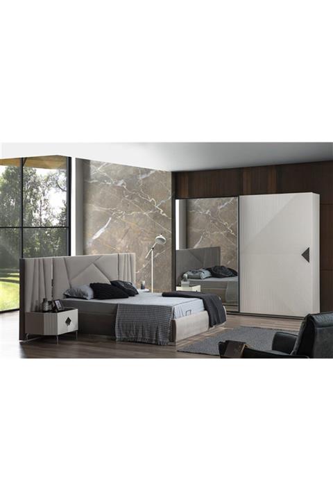 Engince Mobilya Gizz Yatak Odası Takımı Beyaz