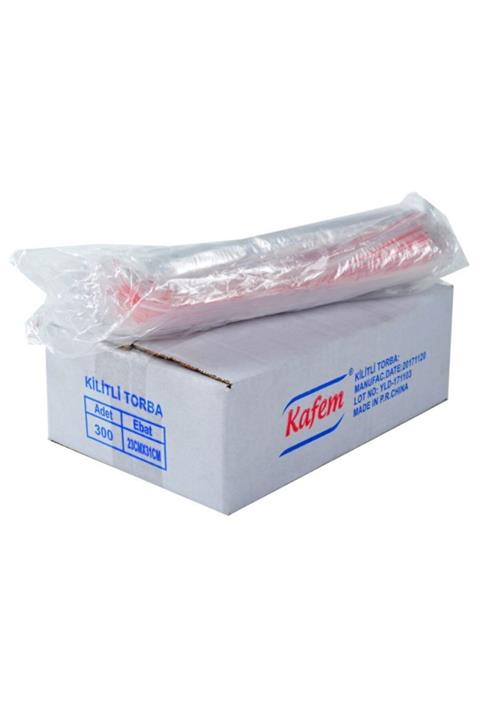 KAFEM 23 X 31 Cm Kilitli Poşet / Naylon Torba ( 1.200 Adet ) -