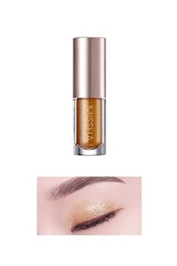 Missha Işıltılı ve Parlak Glitter Likit Göz Farı No.8 Gold Flare Shimmer Prism Liquid Eyeshadow Shine