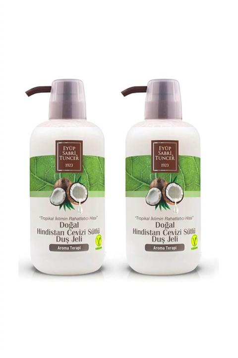 Eyüp Sabri Tuncer Duş Jeli Hindistan Cevizi Sütlü 600 ml x 2 Ade