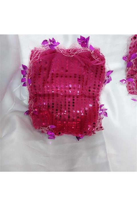 Aker Hediyelik Fuşya Halay Mendili Kına Gecesi Ürünü 90lı