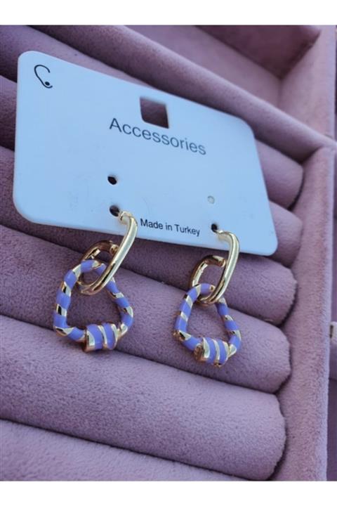 Bivalvia Accesories Kalp Küpe