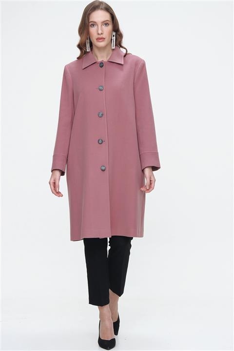 Aker Pembe Tesettür Kaban F85032020