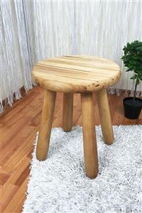 Violenza Home Stool - Ahşap Tabure