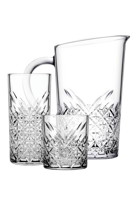 Paşabahçe 17 Parça Geniş Aile Seti 8 Su Bardağı 8 Meşrubat Bardağı Sürahi Takımı