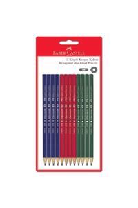 Faber Castell Faber-castell Kurşun Kalem Köşeli 12 Li 5501211000 (1 Paket 12 Adet)