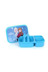 Frozen Disney Elsa Anna Üç Bölmeli Beslenme Seti