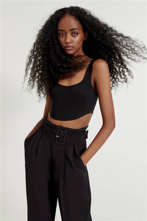 Pull & Bear Balkonet Detaylı Korse Top