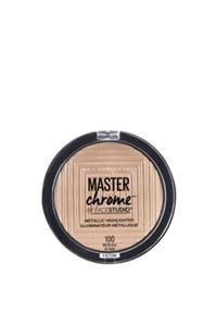 Maybelline New York Metalik Aydınlatıcı - Master Chrome Metallic Highlighter Molten Gold