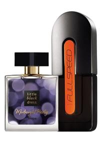 AVON Full Speed Erkek Parfüm edt 75 ml ve Little Black Dress Midnight Party Kadın Parfüm edp 50 ml Paketi