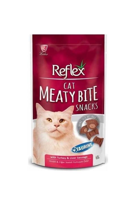 Reflex Meaty Bite Hindi Ve Ciğerli Kedi Ödülü 40 G