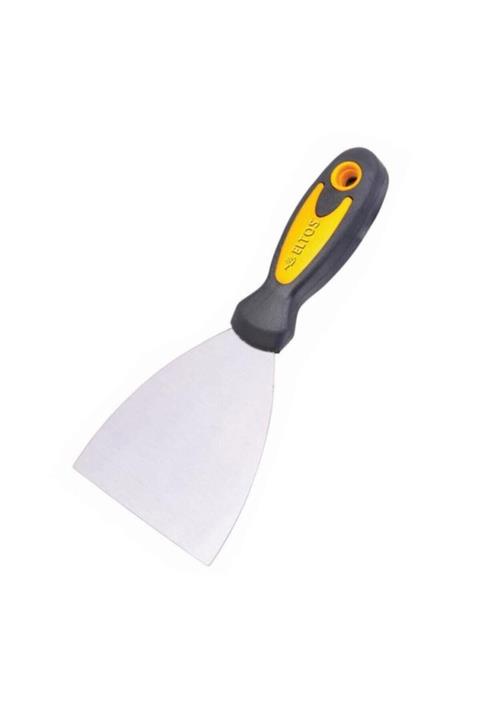 Eltos Plastik Saplı Spatula Genel Amaçlı Temizlik Spatulası 100 Mm