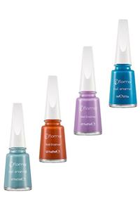 Flormar Synee Nail Enamel Oje Set ''497-489-468-450''