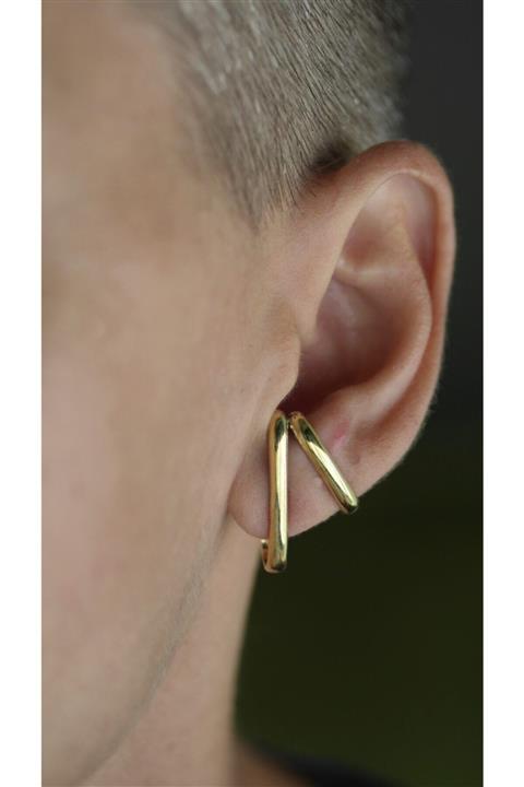 Nihan Anna Kadın Gold Cuff