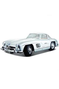 Burago 1:18 Mercedes Benz 300 Sl 1954 Gümüş Model Araba