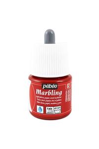 Pebeo Marbling Ebru Boyası Vermilion 45 Ml Şişe 130/02