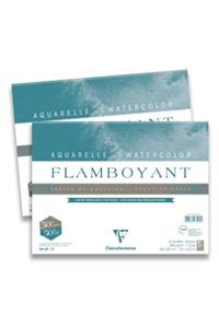 Clairefontaine Flamboyant Suluboya Bloğu - 24x32cm, 250gr, 10 Yaprak