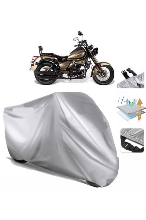 CoverPlus Falcon Freedom 250 Motosiklet Brandası Motor Branda (bağlantı Tokalı)