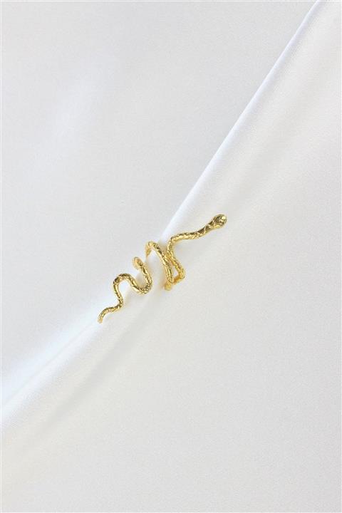Dazzlecave Yılan Ear Cuff Kıkırdak Küpe