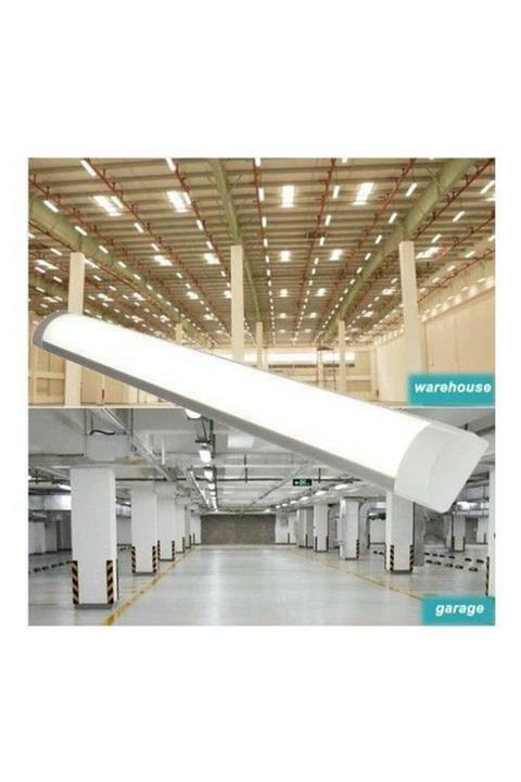 ADALED 10'lu 120 Cm 40 Watt Led Bant Armatür Yatay Bant Armatür - Beyaz Renk 10 Adet (adınıza Faturalı)