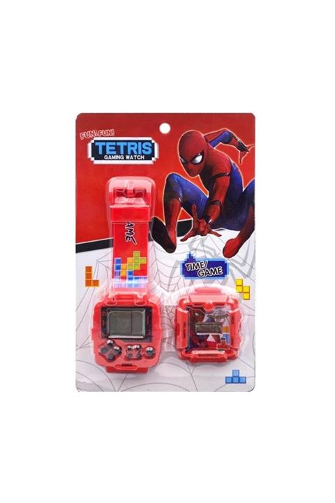 SPIDERMAN Örümcek Adam Atari Tetris Ve Dijital Saat