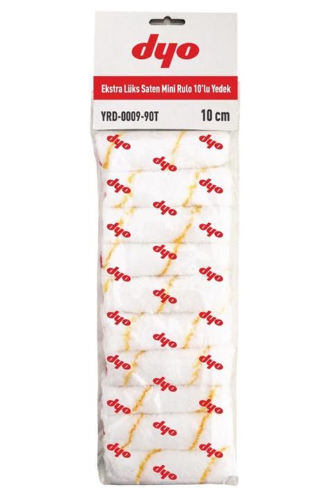 Dyo Extra Lüks Saten Mini Rulo 10 Cm (10'lu Yedek)
