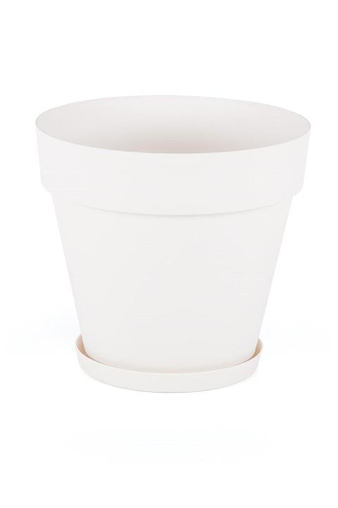 KıtayGroup Yalı Saksı 23 Lt Kırık Beyaz Renk