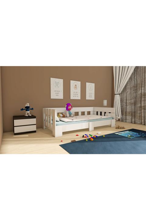 Nevramo Mdf Montessori Karyola- 90x190 Yatağa Uygun Divan