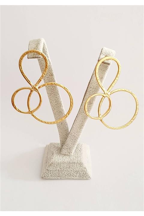 fensam Sonsuzluk Sembolü Küpe Gold