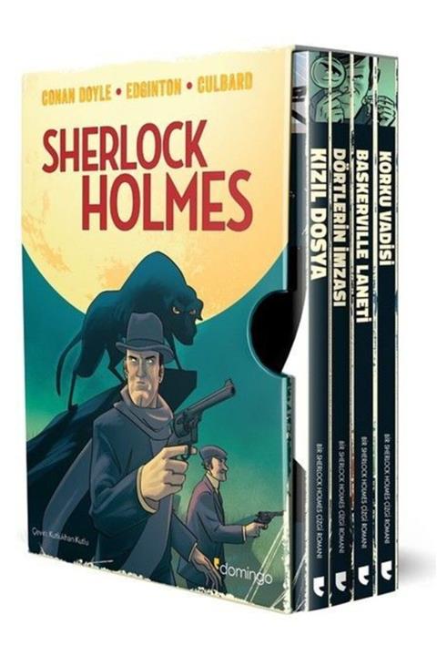 Domingo Yayınevi Sherlock Holmes  4 Kitap Takım