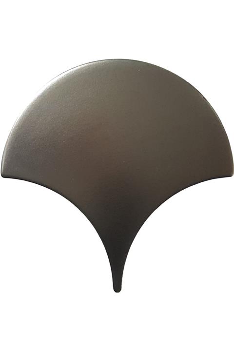 CAN SERAMİK - 17*17 Cm. Mat Gümüş Kaplama Balık Pulu Çini Karo (5 Lİ 1 PAKET)