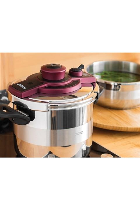 Amboss Ametist 7 Lt Matik Düdüklü Tencere 8699297000358