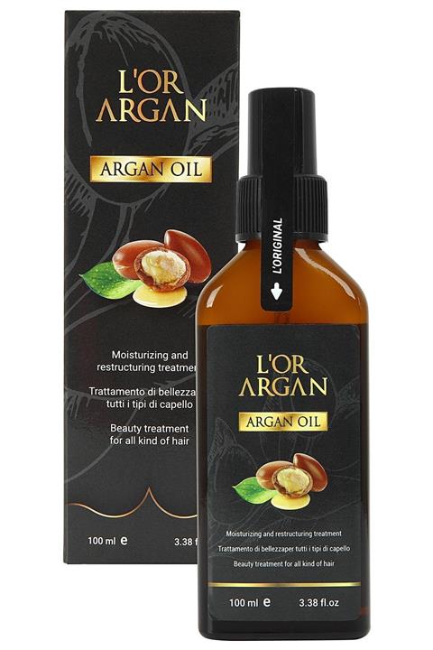 L'Or Argan Oil Aşırı Yıpranmış Saçlar Için Nemlendirici Onarıcı Argan Bakım Yağı 100ml