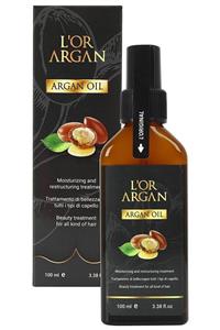 L'Or Argan Oil Aşırı Yıpranmış Saçlar Için Nemlendirici Onarıcı Argan Bakım Yağı 100ml