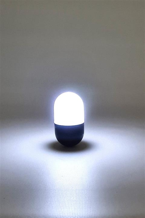 Binbirreyon Devrilmez Kamp Lambası Hacıyatmaz Mini Led Lamba 8cm Parlak Işık Ja019