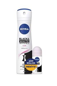 Nivea Invisible 150 Ml Deodorant + 25 Ml Roll-on