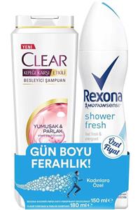 Rexona Deodorant 150 Ml Ve Clear Şampuan 180 Ml Seti