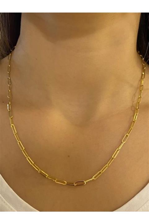 RUHBAŞ PIRLANTA 14 Ayar Altın Ataç Zincir Kolye