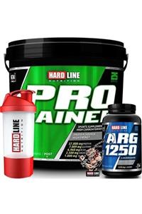 Hardline Progainer 5000 gr - Çikolata Arg 1250 Shaker Kombinasyonu