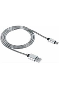 zibo Metal Type-c Usb C Şarj Ve Data Aktarım Kablosu