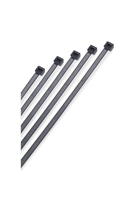 AKSUFEZ Beyaz Plastik Cırt Kelepçe 4.8 X 250 mm 100 'lü Tnr-0366