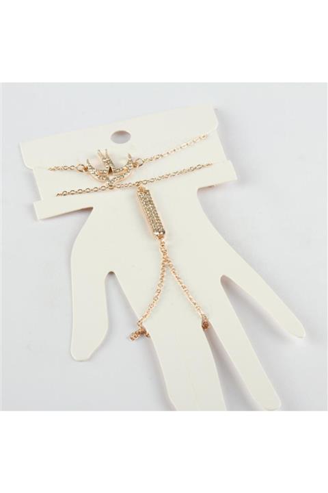 Angel Of Life Kadın Sarı Taşlı Şahmeran