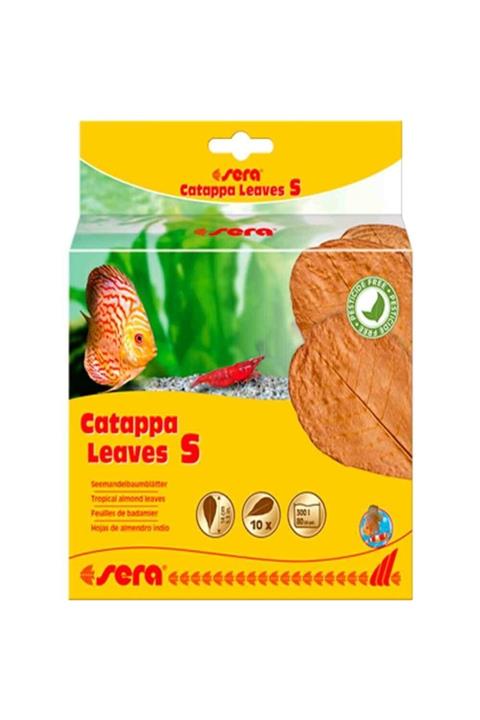 SERA Catappa Yaprağı S 14 Cm 10 Adet